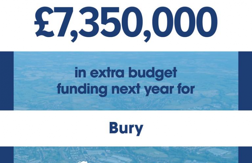 Bury Council Extra Funding