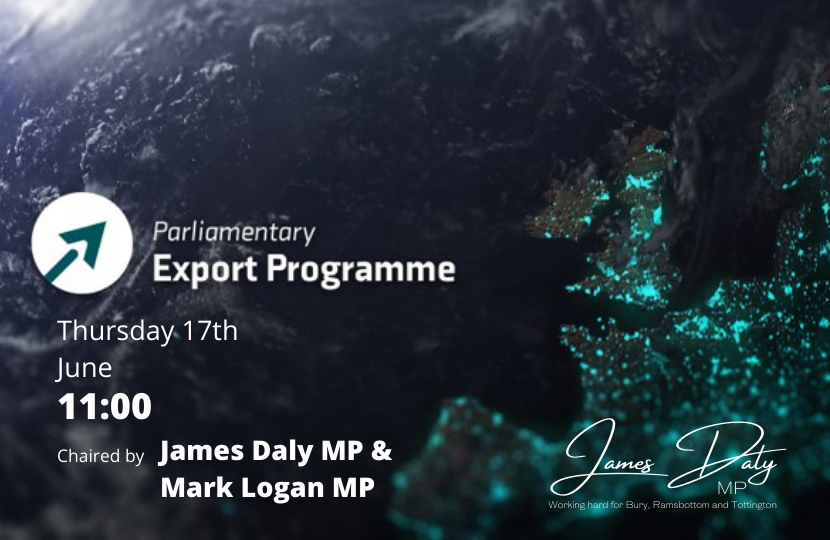 James Daly MP outlines free Government support for local firms