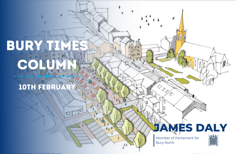 James Daly MP Ramsbottom Town Plan