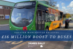 £16 million boost to buses - James Daly