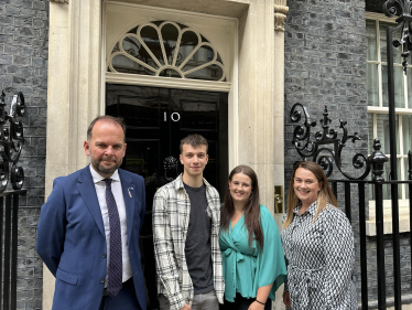 James Daly apprenticeships Cosalea Downing Street